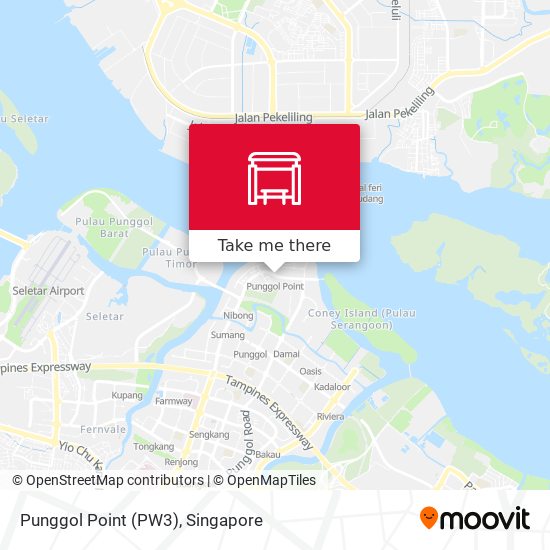 Punggol Point (PW3) map