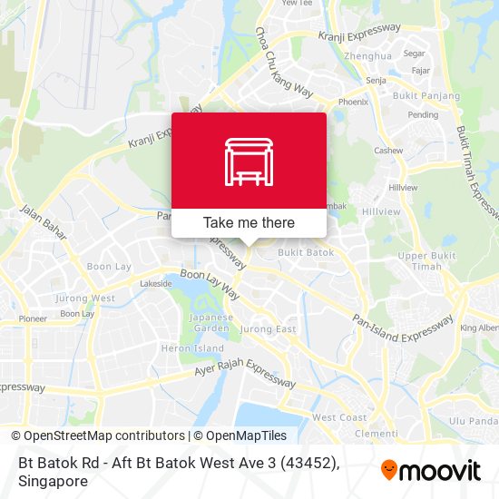 Bt Batok Rd - Aft Bt Batok West Ave 3 (43452)地图