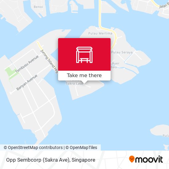 Opp Sembcorp (Sakra Ave) map