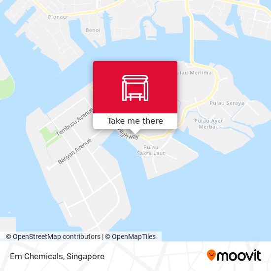 Em Chemicals map