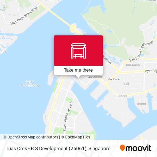 Tuas Cres - B S Development (26061) map