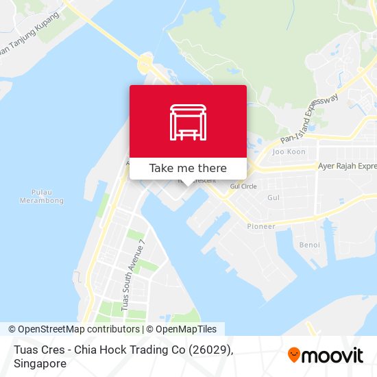 Tuas Cres - Chia Hock Trading Co (26029) map