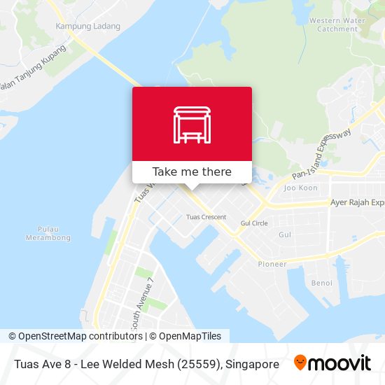 Tuas Ave 8 - Lee Welded Mesh (25559) map