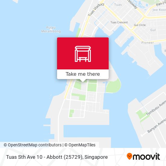 Tuas Sth Ave 10 - Abbott (25729) map