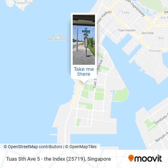 Tuas Sth Ave 5 - the Index (25719) map