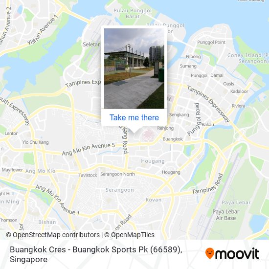 Buangkok Cres - Buangkok Sports Pk (66589) map