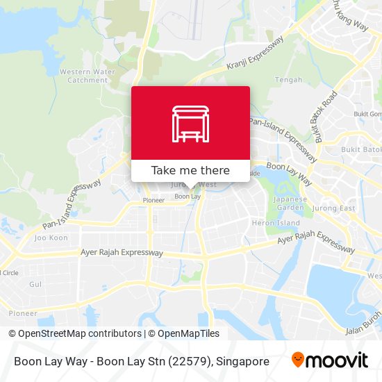 Boon Lay Way - Boon Lay Stn (22579) map