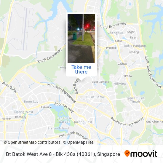 Bt Batok West Ave 8 - Blk 438a (40361) map