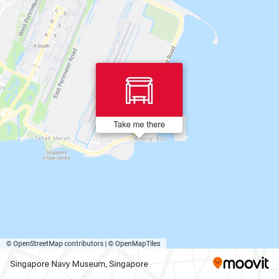Singapore Navy Museum map