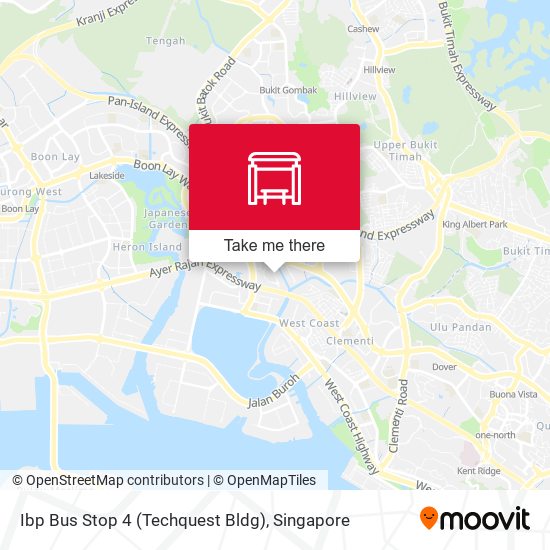 Ibp Bus Stop 4 (Techquest Bldg) map