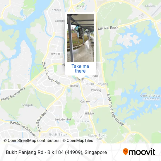 Bukit Panjang Rd - Blk 184 (44909)地图
