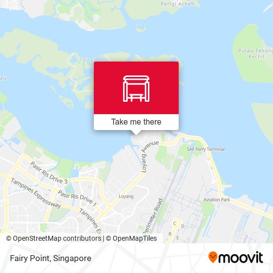 Fairy Point map