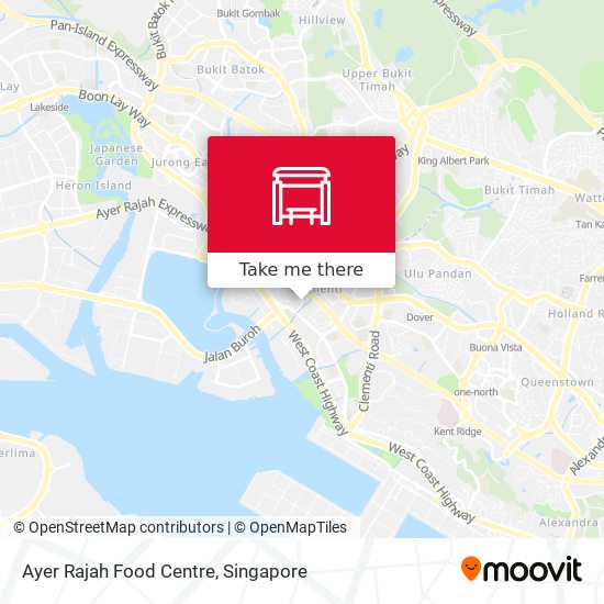 Ayer Rajah Food Centre map