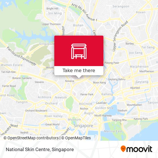 How to get to National Skin Centre in Singapore by Bus, Metro or Ferry?