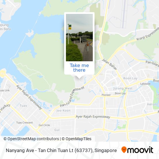 Nanyang Ave - Tan Chin Tuan Lt (63737) map