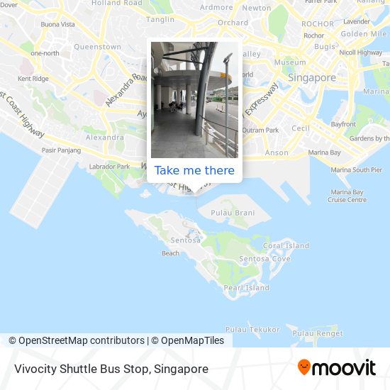 Vivocity Shuttle Bus Stop地图