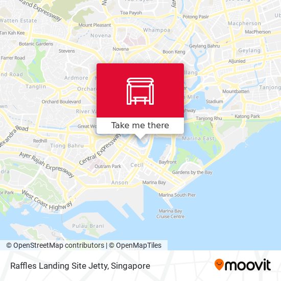 Raffles Landing Site Jetty地图