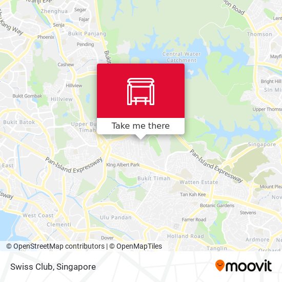 Swiss Club map