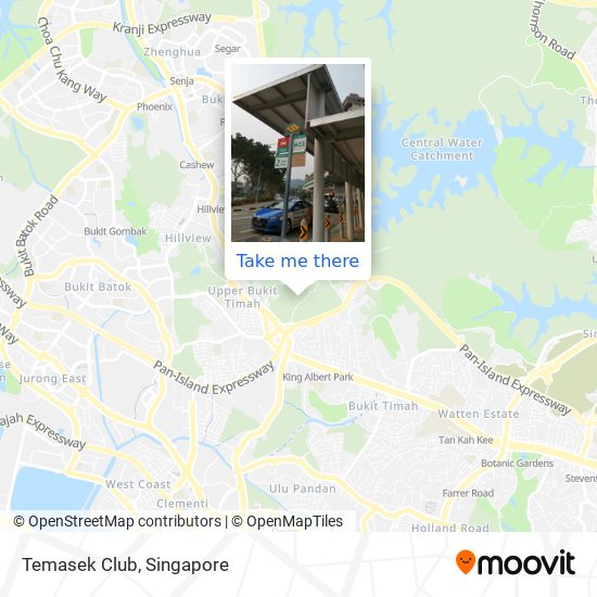 Temasek Club map