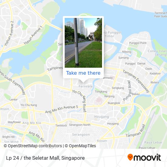 Lp 24 / the Seletar Mall map