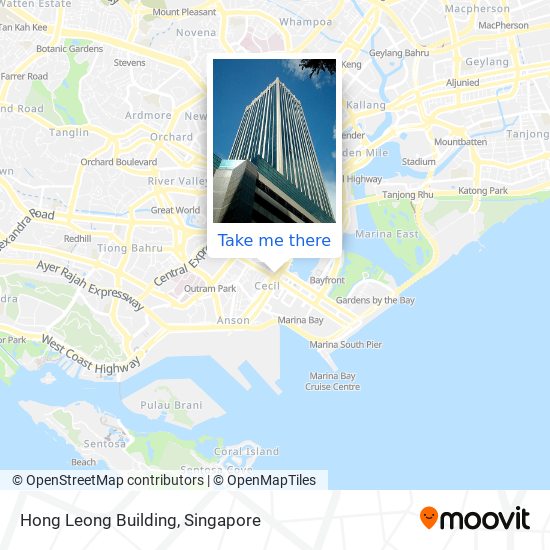Hong Leong Building map