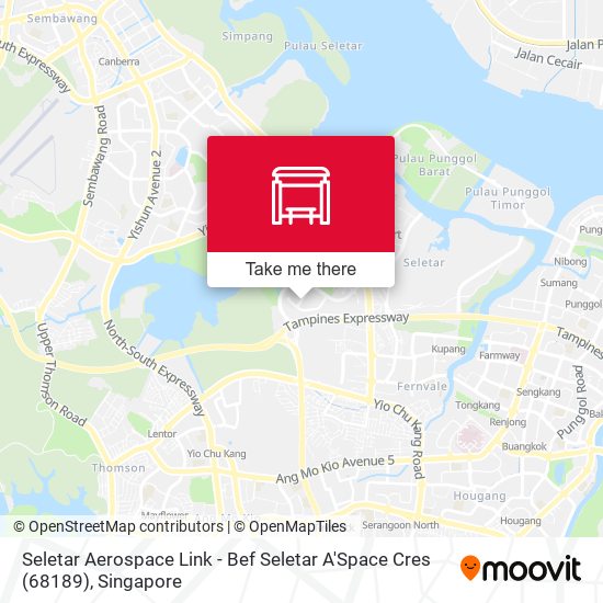 Seletar Aerospace Link - Bef Seletar A'Space Cres (68189)地图