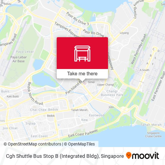 Cgh Shuttle Bus Stop B (Integrated Bldg) map