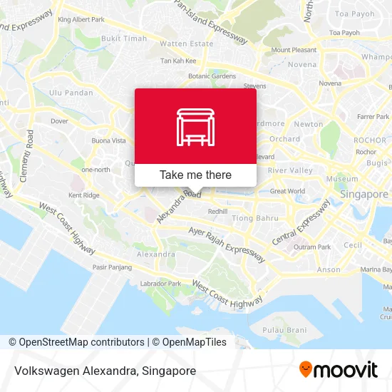 Volkswagen Alexandra地图