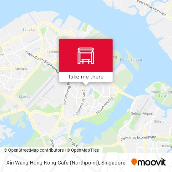 Xin Wang Hong Kong Cafe (Northpoint) map