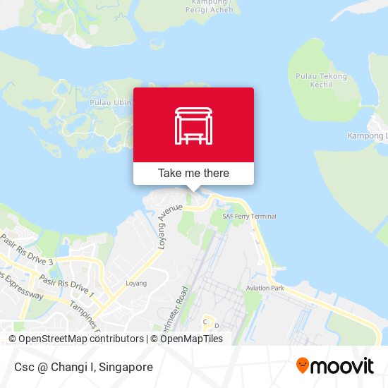 Csc @ Changi I地图