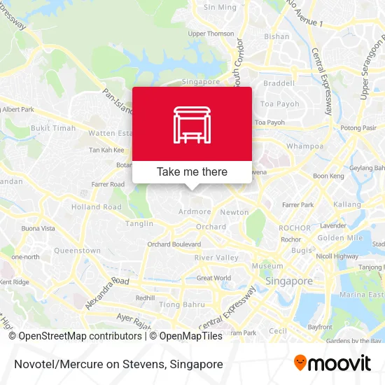 Novotel/Mercure on Stevens地图