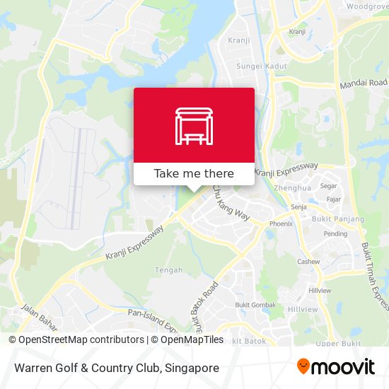 Warren Golf & Country Club地图