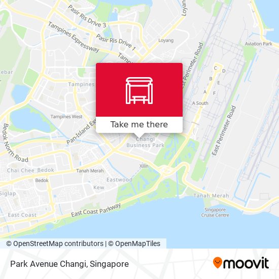 Park Avenue Changi地图
