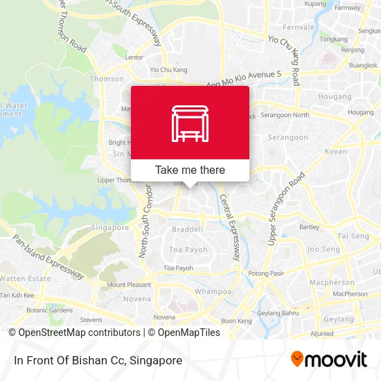 In Front Of Bishan Cc地图