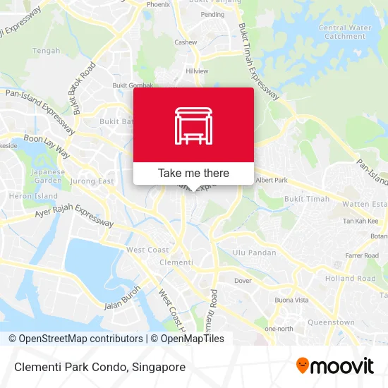 Clementi Park Condo地图