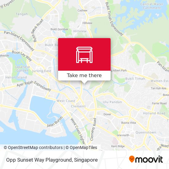 Opp Sunset Way Playground map