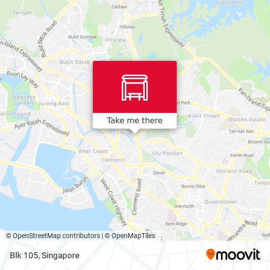 Blk 105 map