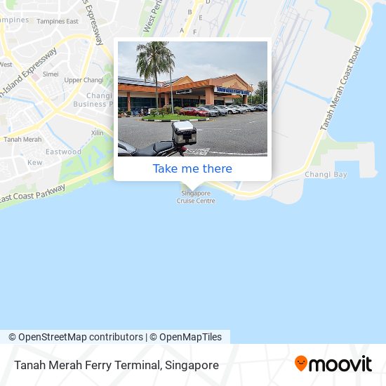 Tanah Merah Ferry Terminal地图