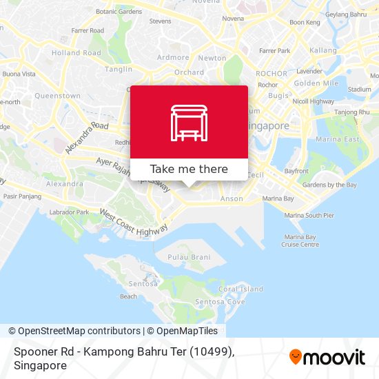 Spooner Rd - Kampong Bahru Ter (10499)地图