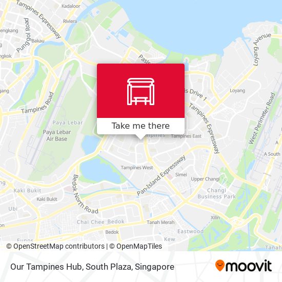 Our Tampines Hub, South Plaza map