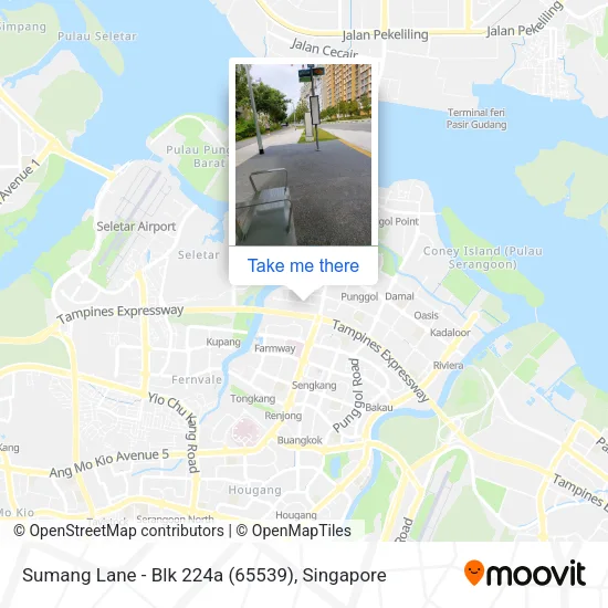 Sumang Lane - Blk 224a (65539)地图