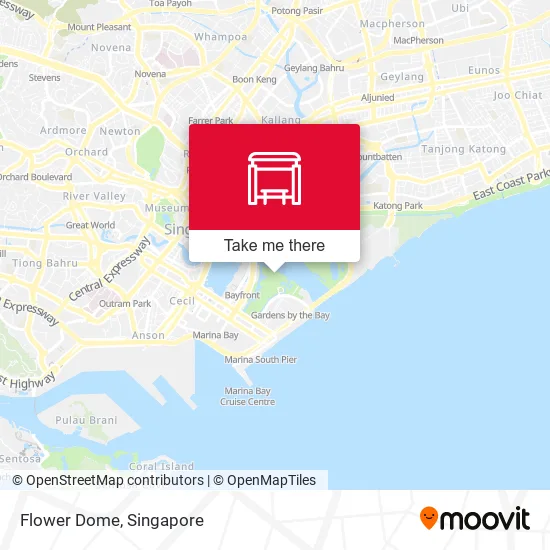 Flower Dome地图
