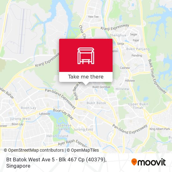 Bt Batok West Ave 5 - Blk 467 Cp (40379) map