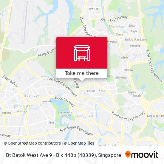 Bt Batok West Ave 9 - Blk 448b (40339)地图