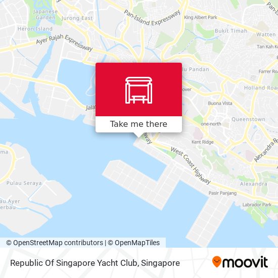 Republic Of Singapore Yacht Club map