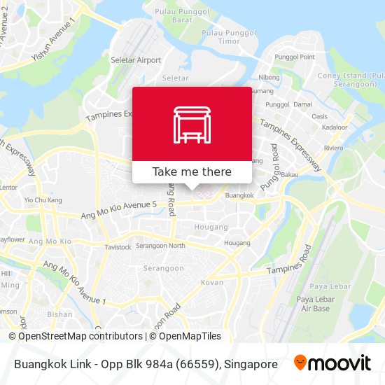 Buangkok Link - Opp Blk 984a (66559)地图