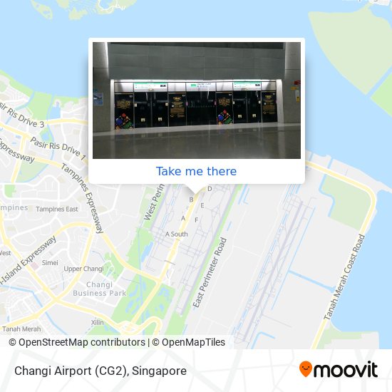 Changi Airport (CG2) map