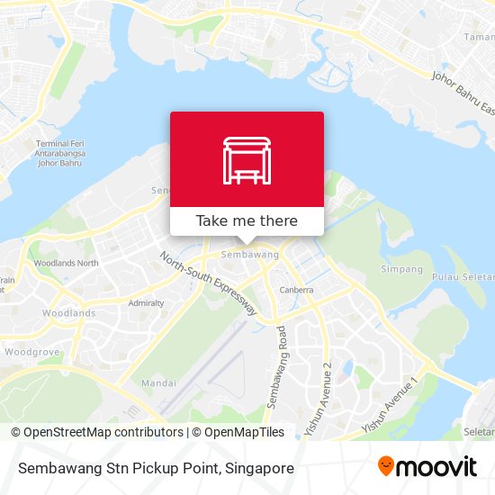 Sembawang Stn Pickup Point map