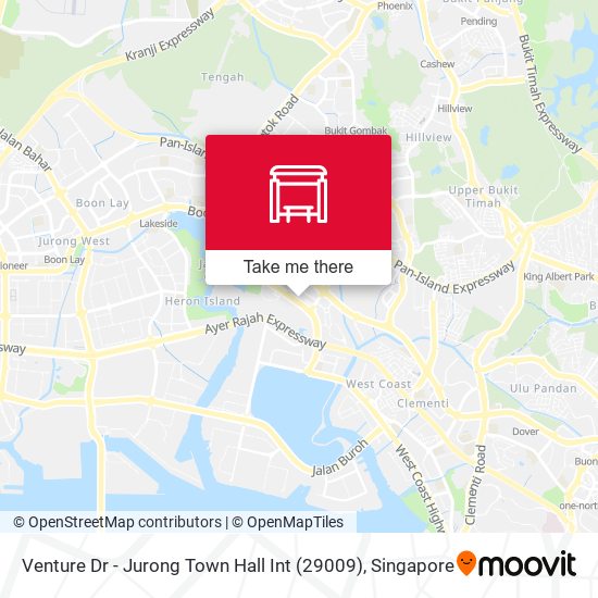 Venture Dr - Jurong Town Hall Int (29009) map