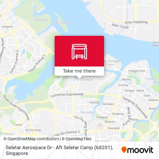 Seletar Aerospace Dr - Aft Seletar Camp (68201) map